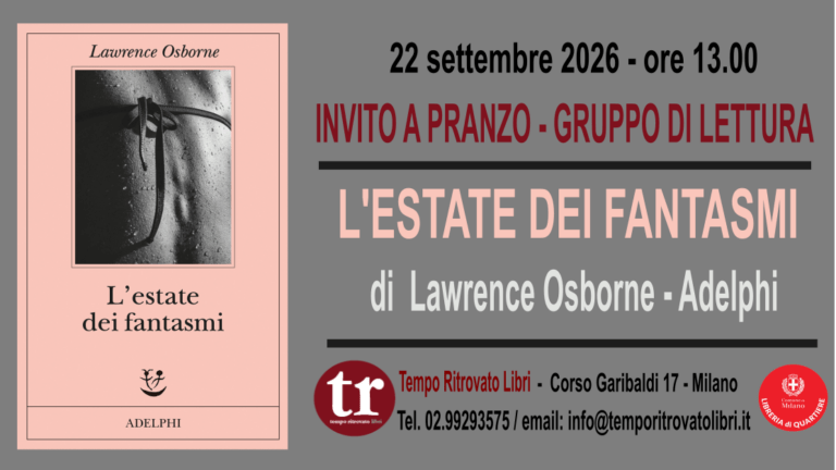 invito a pranzo - l'estate dei fantasmi